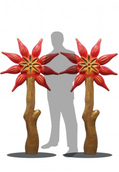 Large Exotic Flower
