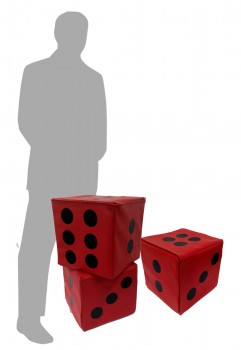 Large Dice Red