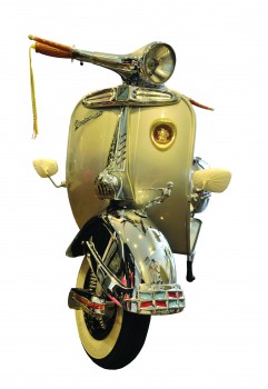 Vintage Vespa Gold