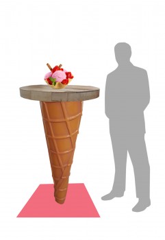 Ice Cream Cone Table