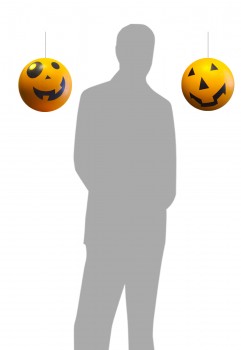 Round Pumpkin Face Small