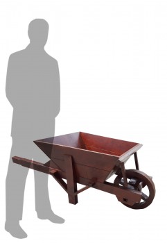 Wooden Wheel Barrow