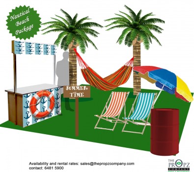 Nautical Beach Theme Package