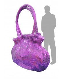 Giant Hand Bag Purple