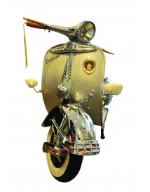 Vintage Vespa Gold
