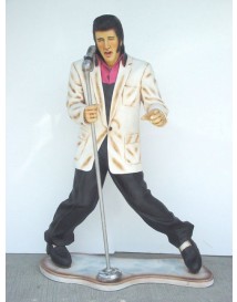 Elvis Presley with Microphone