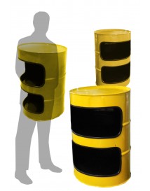 Yellow Metal Barrel