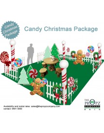 Candy Christmas Package 