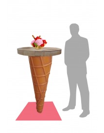 Ice Cream Cone Table