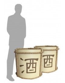 Japanese Sake Beer Barrel