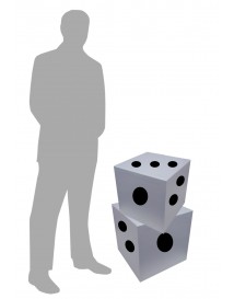 Large Dice White