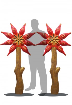 Large Exotic Flower