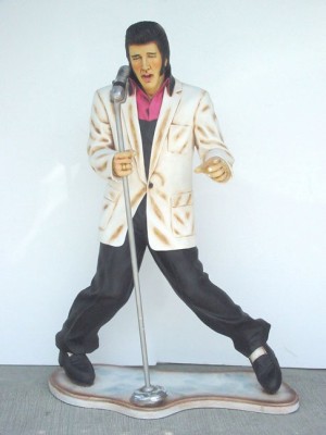 Elvis Presley with Microphone