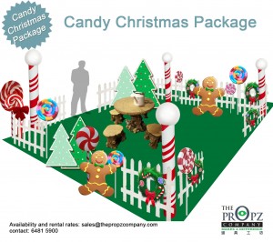 Candy Christmas Package 
