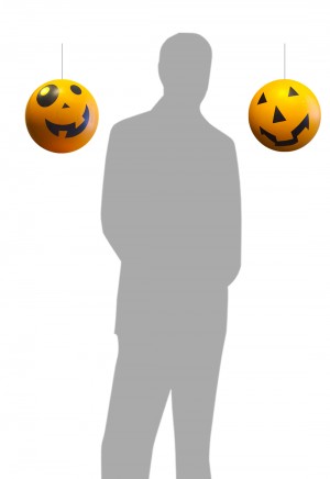 Round Pumpkin Face Small