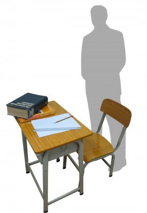 Vintage School Table Set