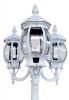 White Italian Lamp Post 