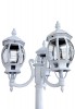 White Italian Lamp Post 