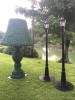 Single Head Lamp Post Black